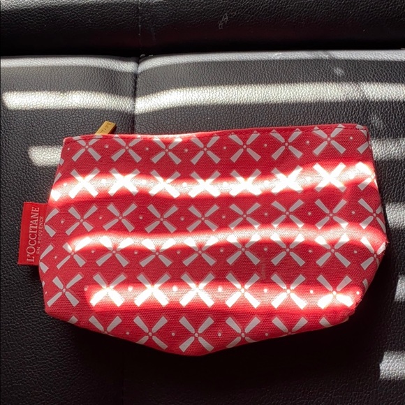 Pink and white pouch - Picture 2 of 2